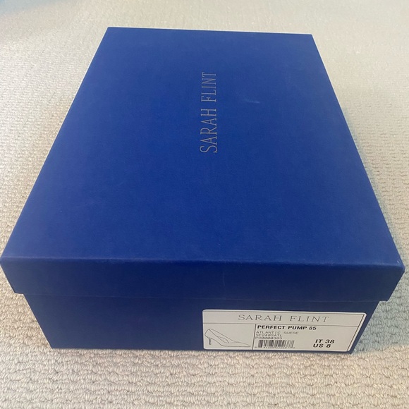 Sarah Flint Perfect Pump 85 Atlantic Suede - Picture 4 of 8